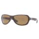 Ray-Ban RB4189 Sunglasses 714/83-6416 - Shiny Brown Frame, Polarized Brown Lenses