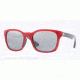 Ray-Ban RB4197 Progressive Prescription Sunglasses RB4197-604488-56 - Lens Diameter 56 mm, Frame Color Red