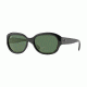 Ray-Ban RB4198 Sunglasses 601-55 - Black Frame, Crystal Green Lenses