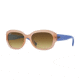 Ray-Ban RB4198 Sunglasses 604585-55 - Opal Pink Frame, Brown Gradient Lenses