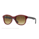 Ray-Ban RB4203 Sunglasses 604485-51 - Red Frame, Brown Gradient Dark Brown Lenses