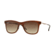 Ray-Ban RB4210 Progressive Prescription Sunglasses RB4210-612213-50 - Lens Diameter 50 mm, Frame Color Matte Dark Brown