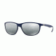 Ray-Ban RB4213 Single Vision Prescription Sunglasses RB4213-616188-61 - Lens Diameter 61 mm, Frame Color Matte Dark Blue