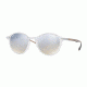 Ray-Ban RB4237 Sunglasses 62909U-50 - Trasparent Frame, Brown Grad Brown Mirror Silver Lenses