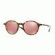 Ray-Ban RB4237 Sunglasses 894/Z2-50 - Matte Havana Frame, Light Brown Mirror Pink Lenses