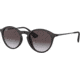 Ray-Ban RB4243 Sunglasses 622/8G-49 - Rubber Black Frame, Grey Gradient Dark Grey Lenses