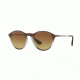 Ray-Ban RB4243 Sunglasses 622413-49 - Brown Shot On Black Frame, Light Brown Gradient Brown Lenses