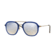Ray-Ban RB4273 Progressive Prescription Sunglasses RB4273-62599U-52 - Lens Diameter 52 mm, Frame Color Shiny Blue