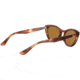 Ray-Ban RB4314N Sunglasses 954/33-54 - Womens, Stripped Brown Frame, Brown Lenses