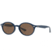 Ray-Ban RB4315F Progressive Prescription Sunglasses, 53mm, Blue, RB4315F-125873-53-PRO