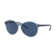 Ray-Ban RB4371F Sunglasses 126480-55 - Trasparent Blue Frame, Blue Lenses