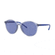 Ray-Ban RB4371F Sunglasses 126676-55 - Trasparent Light Blue Frame, Violet Lenses