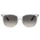Ray-Ban RB4378 Sunglasses, Transparent Frame, Grey Gradient Lens, 54, RB4378-647711-54