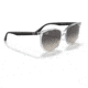 Ray-Ban RB4378 Sunglasses, Transparent Frame, Grey Gradient Lens, 54, RB4378-647711-54