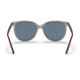 Ray-Ban RB4378 Sunglasses, Transparent Grey Frame, Dark Blue Lens, Polarized, 54, RB4378-65722V-54