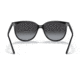 Ray-Ban RB4378F Sunglasses, Black Frame, Grey Gradient Lens, Asian Fit, 54, RB4378F-601-8G-54