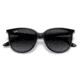 Ray-Ban RB4378F Sunglasses, Black Frame, Grey Gradient Lens, Asian Fit, 54, RB4378F-601-8G-54