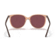 Ray-Ban RB4378F Sunglasses, Transparent Brown Frame, Purple, Polarized, Asian Fit, 54, RB4378F-66025Q-54