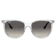 Ray-Ban RB4378F Sunglasses, Transparent Frame, Grey Gradient Lens, Asian Fit, 54, RB4378F-647711-54