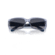 Ray-Ban RB4389 Sunglasses - Womens, Transparent Light Violet Frame, Blue Gradient Polarized Lens, 55, RB4389-664578-55