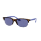 Ray-Ban RB4419 Progressive Prescription Sunglasses, 54mm, Tortoise/Light Blue, RB4419-641976-54-PRO