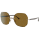 Ray-Ban RB8067 Sunglasses, Brown On Light Brown, 57, RB8067-155-83-57