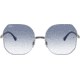 Ray-Ban RB8067 Sunglasses, Blue On Silver, 57, RB8067-003-19-57