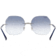 Ray-Ban RB8067 Sunglasses, Blue On Silver, 57, RB8067-003-19-57