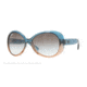 Ray-Ban RJ9048S Sunglasses 174/8E-52 - Gradient Turquoise/light Brown Frame, Green Gradient Lenses