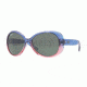 Ray-Ban RJ9048S Sunglasses 175/71-5113 - Gradient Blue/Pink Frame, Green Lenses