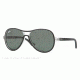 Ray-Ban RJ9055S Sunglasses 190/71-5012 - Black Transparent Frame, Green Lenses