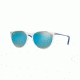 Ray-Ban RJ9060S Sunglasses 7029B7-50 - Trasparent Frame, Brown Gradient Dark Brown Mirr Lenses