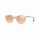 Ray-Ban RJ9060S Sunglasses 7030B9-50 - Trasparent Frame, Green Gradient Brown Mirror Pi Lenses