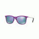 Ray-Ban RJ9063S Bifocal Prescription Sunglasses RJ9063S-70084V-48 - Lens Diameter 48 mm, Frame Color Violet Fluo Trasp Rubber
