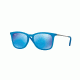 Ray-Ban RJ9063S Bifocal Prescription Sunglasses RJ9063S-701155-48 - Lens Diameter 48 mm, Frame Color Azure Fluo Trasp Rubber