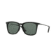 Ray-Ban RJ9063SF Sunglasses 700571-51 - Rubber Black Frame, Dark Green Lenses