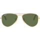 Ray-Ban RJ9506S Aviator Sunglasses - Kids, Polarized, Arista, Green, 52, RJ9506S-223-2P-52