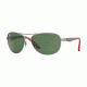 Ray-Ban RJ9534S Bifocal Prescription Sunglasses RJ9534S-242-71-54 - Lens Diameter 54 mm, Frame Color Matte Gunmetal