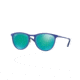 Ray-Ban RJ9538S Sunglasses 255/3R-50 - Rubber Green/blue Frame, Flash Green Lenses