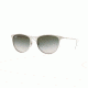 Ray-Ban RJ9538S Sunglasses 269/2C-50 - Brushed Silver Frame, Light Brown Gradient Green Lenses