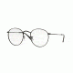 Ray-Ban ROUND METAL RX3447V Eyeglass Frames 2503-47 - Matte Black Frame