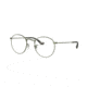 Ray-Ban ROUND METAL RX3447V Eyeglass Frames 3073-50 - Sand Trasparent Green