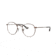 Ray-Ban ROUND METAL RX3447V Eyeglass Frames 3074-50 - Sand Trasparent Brown
