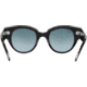 Ray-Ban Roundabout RB2192 Sunglasses, Black On Transparent, 47, RB2192-12943M-47