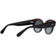 Ray-Ban Roundabout RB2192 Sunglasses, Black On Transparent Brown, 47, RB2192-132241-47