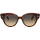 Ray-Ban Roundabout RB2192 Sunglasses, Havana On Transparent Pink, 47, RB2192-1324BG-47