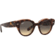 Ray-Ban Roundabout RB2192 Sunglasses, Havana On Transparent Pink, 47, RB2192-1324BG-47