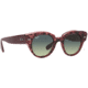 Ray-Ban Roundabout RB2192 Sunglasses, Havana On Transparent Purple, 47, RB2192-1323BH-47