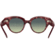 Ray-Ban Roundabout RB2192 Sunglasses, Havana On Transparent Purple, 47, RB2192-1323BH-47