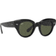 Ray-Ban Roundabout RB2192F Sunglasses, Black, 47, RB2192F-901-31-47